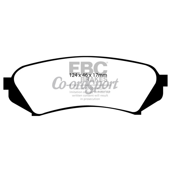 EBC Ultimax OEM Replacement Brake Pads image