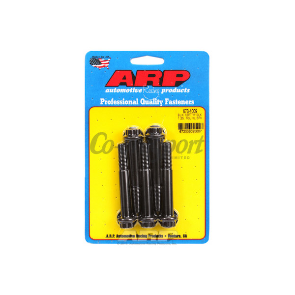 ARP M10 x 1.25 x 70 12pt black oxide bolts image
