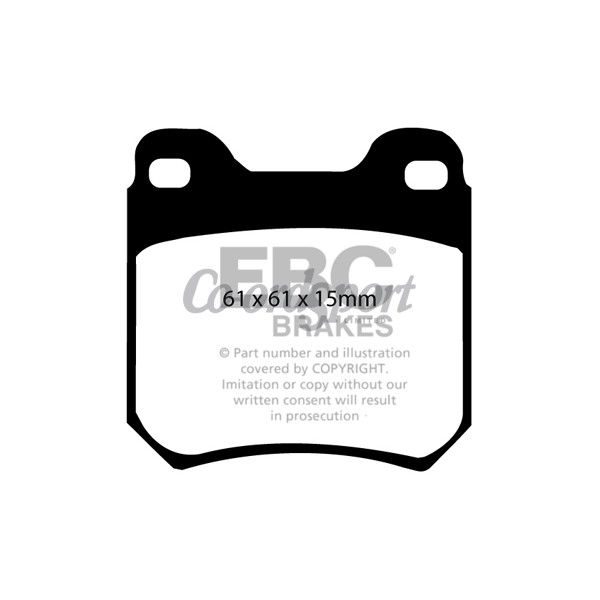 EBC Ultimax OEM Replacement Brake Pads image