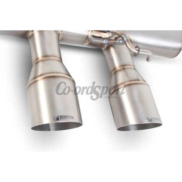 Scorpion Non-resonated cat-back system for Volkswagen Golf Mk6 R image