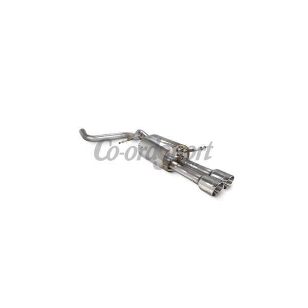 Scorpion Rear silencer only  Fiesta Ecoboost 1.0T Fits cars with image