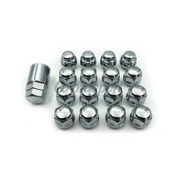 RAYS 19HEX L22 NUT&LOCK 12X1.25/4H CP (Chrome) image