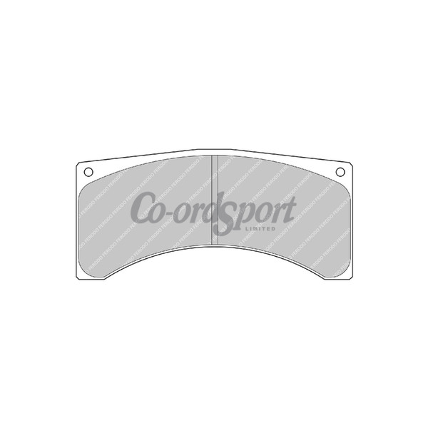 Ferodo DS3.12 Competition Brake Pads Alcon CAR9549 D52 Brembo B image