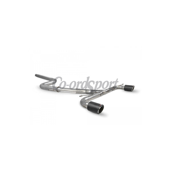 Scorpion Non-resonated Predator Cat-back System Volkswagen Sciroc image