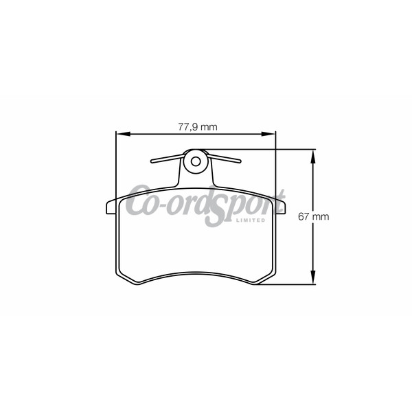 Pagid racing brake pads -RSH42 image