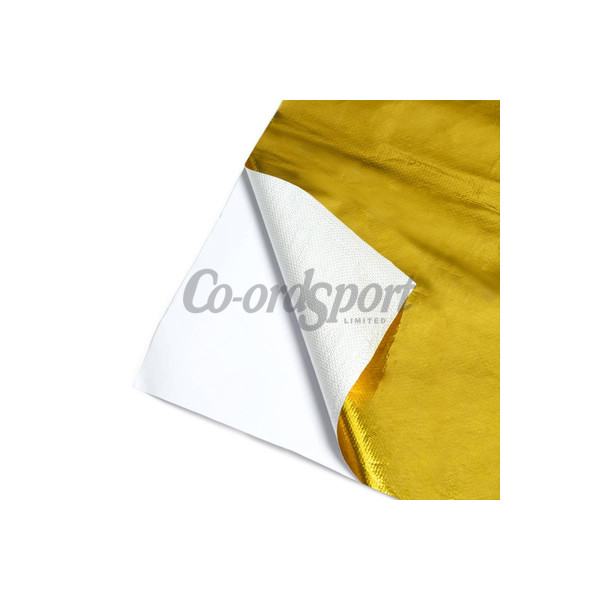Mishimoto Gold Reflective Barrier w/ Adhesive 24in x 24in image