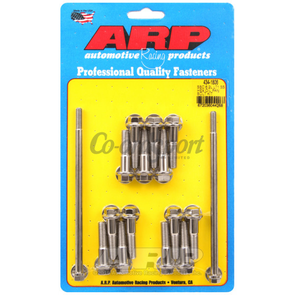 ARP SB Chevy 6.2L LT1 SS hex oil pan bolt kit image