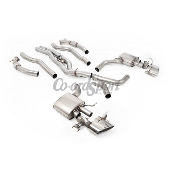 Milltek Audi  RS6 C8 Titanium Polished Tips image