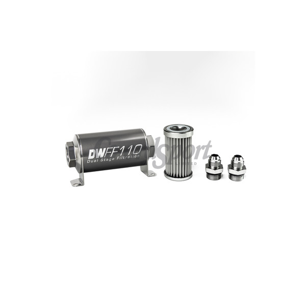 DW In-line fuel filter element and housing kit  stainless st image