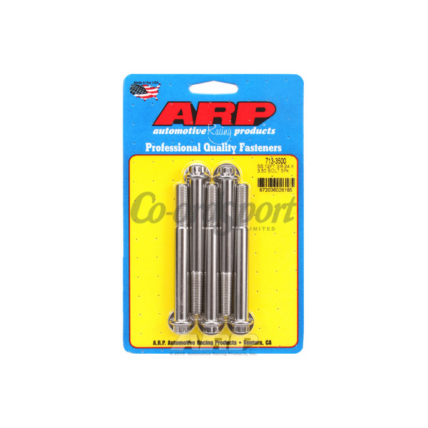 ARP 3/8-24 x 3.500 12pt SS bolts image