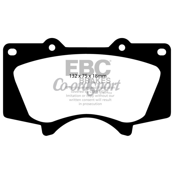 EBC Ultimax OEM Replacement Brake Pads image