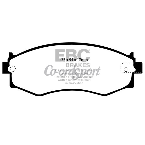 EBC Ultimax OEM Replacement Brake Pads image