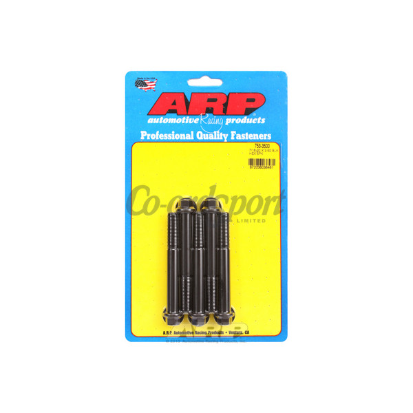 ARP 7/16-20 x 3.500 hex black oxide bolts image