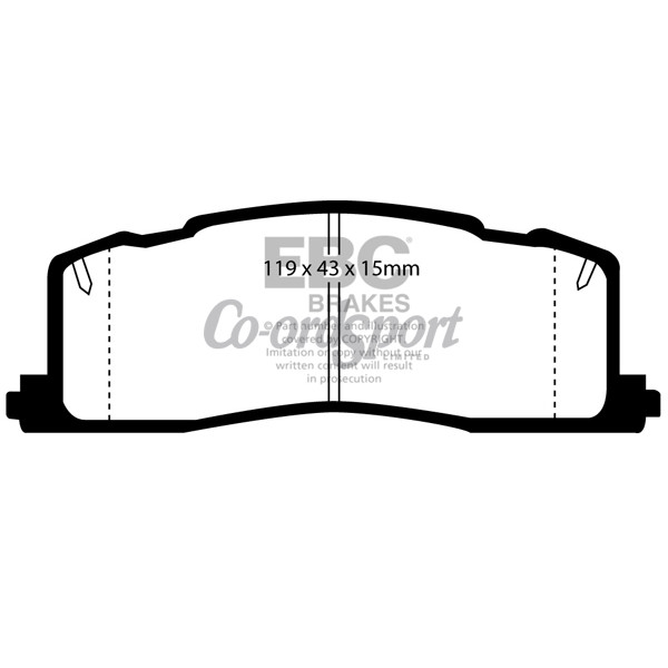 EBC Ultimax OEM Replacement Brake Pads image