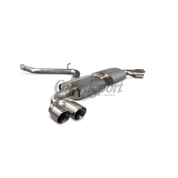 Scorpion Non-resonated cat-back system for Audi TT Mk2 3.2 V6/TT image