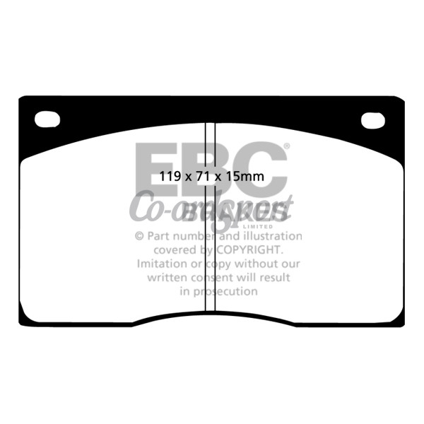 EBC Ultimax OEM Replacement Brake Pads image