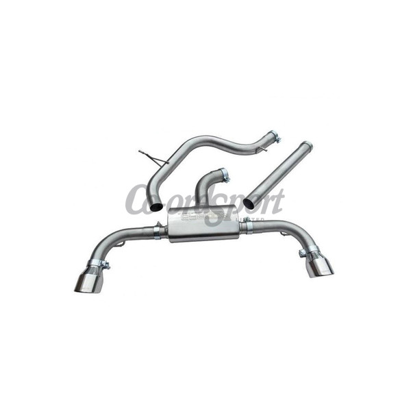 COBRA Volkswagen Golf GTI Mk7.5 (17-19) Cat Back System (Non-Res) image