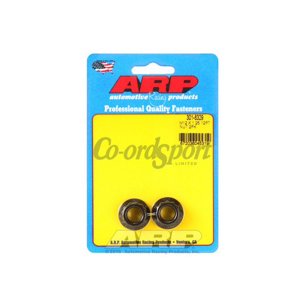 ARP M12 X 1.25 12pt nut kit image