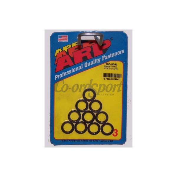 ARP 7/16 ID 5/8 OD chamfer con rod washers image