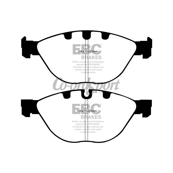 EBC Ultimax OEM Replacement Brake Pads image