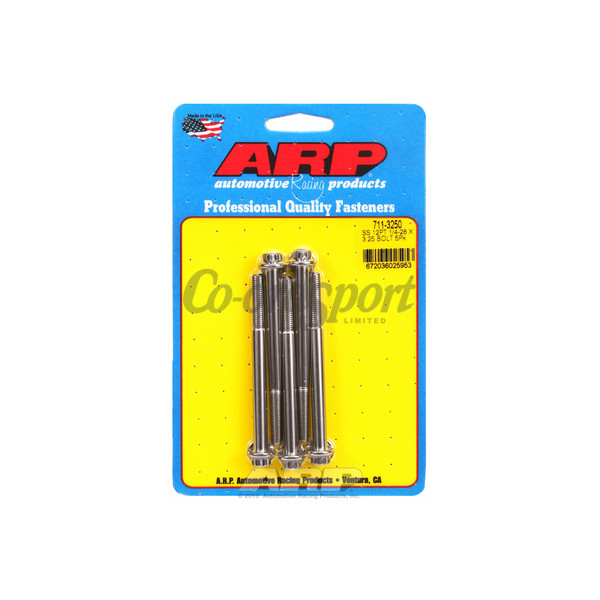 ARP 1/4-28 x 3.250 12pt SS bolts image