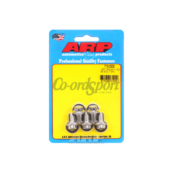 ARP 3/8-24 x .500 12pt SS bolts image