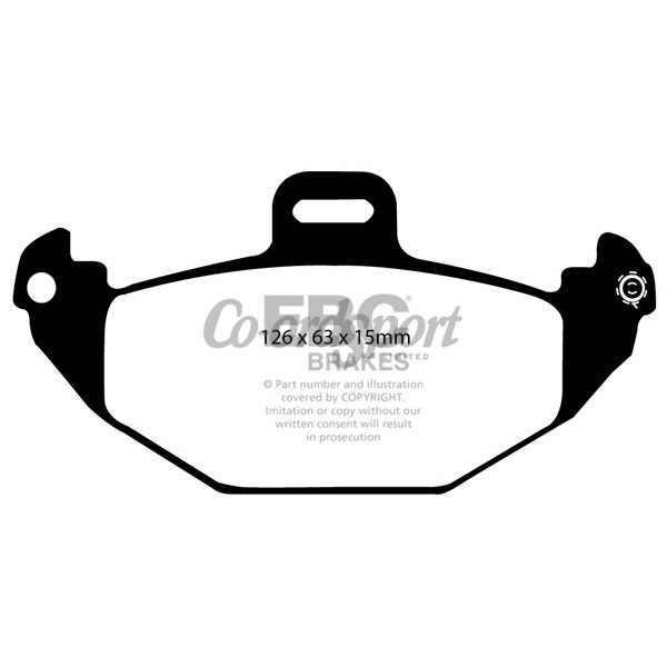 EBC Ultimax OEM Replacement Brake Pads image