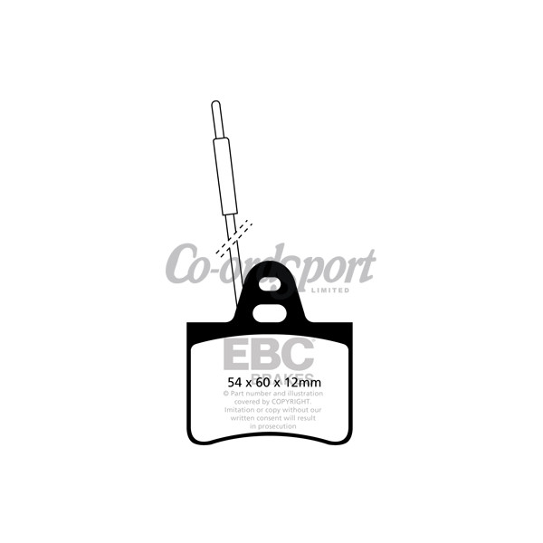 EBC Ultimax OEM Replacement Brake Pads image