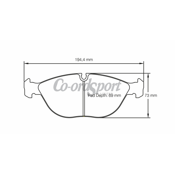 Pagid racing brake pads - RSL29 image