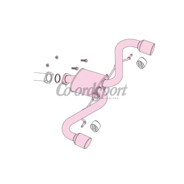 Fujitsubo Authorize S Exhaust MAZDA CX-5 2.2 DT KE2FW KE2AW SH-VP image