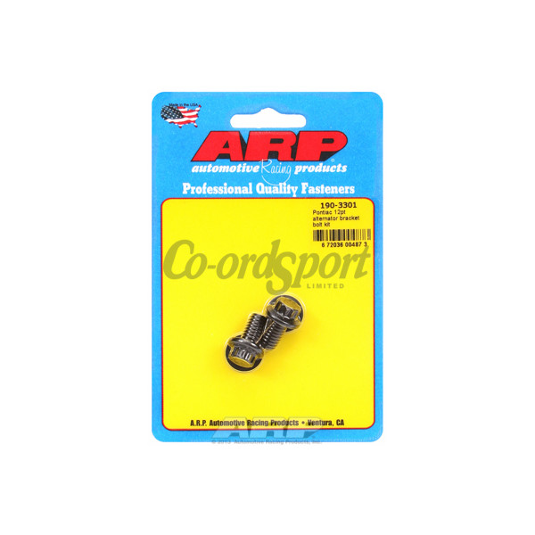 ARP Pontiac 12pt alternator bracket bolt kit image