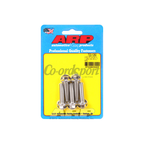 ARP 5/16-24 x 1.250 hex SS bolts image