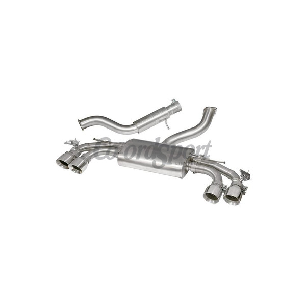 COBRA Audi TTS Mk3 (15>) Resonated Cat Back System (Valved) image