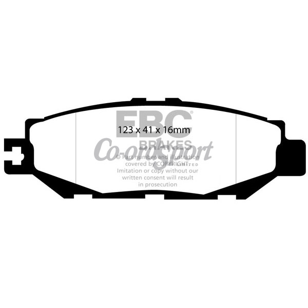 EBC Ultimax OEM Replacement Brake Pads image