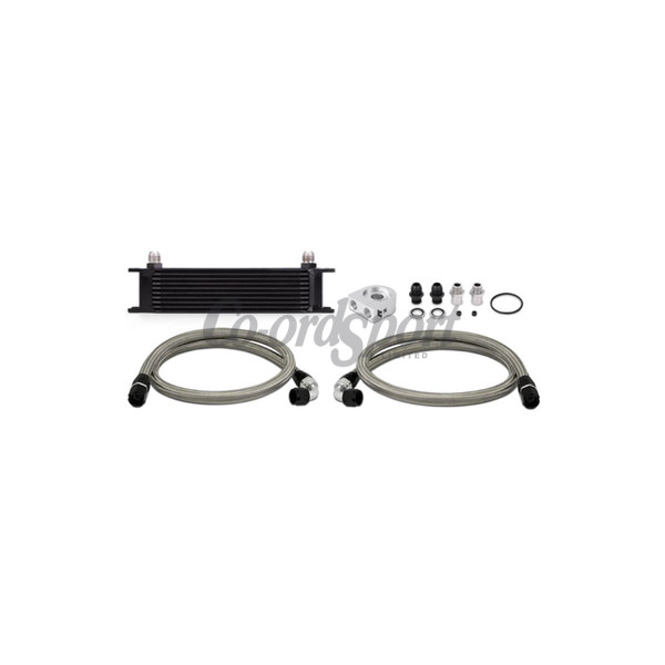 Mishimoto Universal 10 Row Oil Cooler Kit Black image