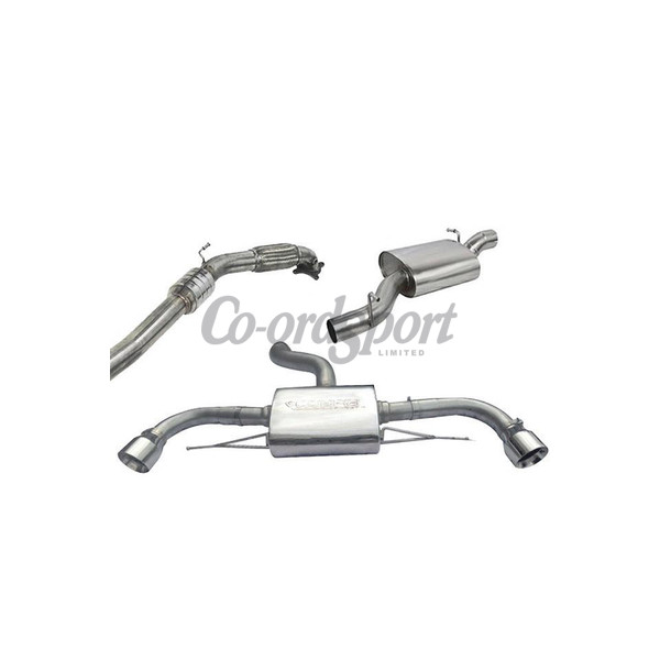COBRA Audi TT 2.0 TFSI (Quattro) Dual Exit TailPipes (12-14) image
