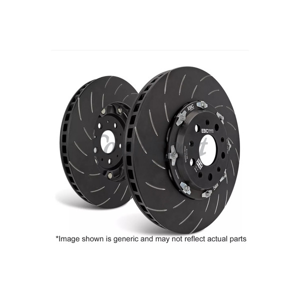 EBC SG Swept groove rears to match front floating disc pattern image