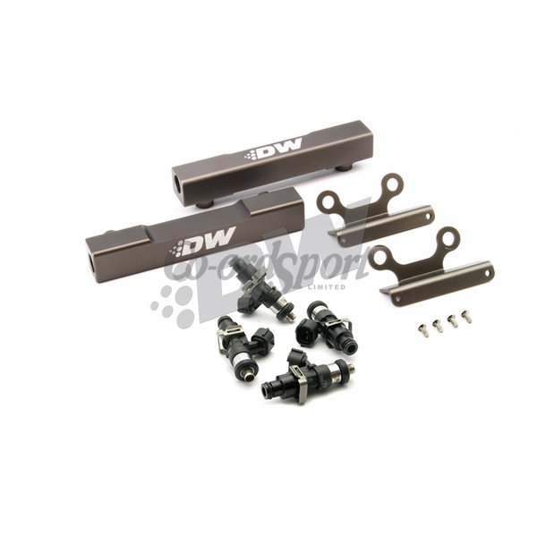 DW Subaru top feed fuel rail upgrade kit with 2200cc injecto image