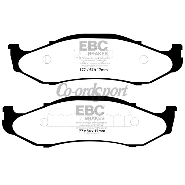 EBC Ultimax OEM Replacement Brake Pads image