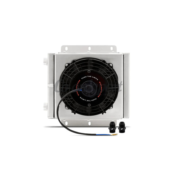 Mishimoto Universal Oil Cooler Kit 23-Row Cooler Plus 1x8in Fan image