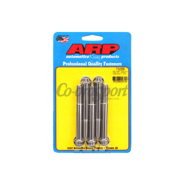 ARP 3/8-24 x 3.250 12pt SS bolts image