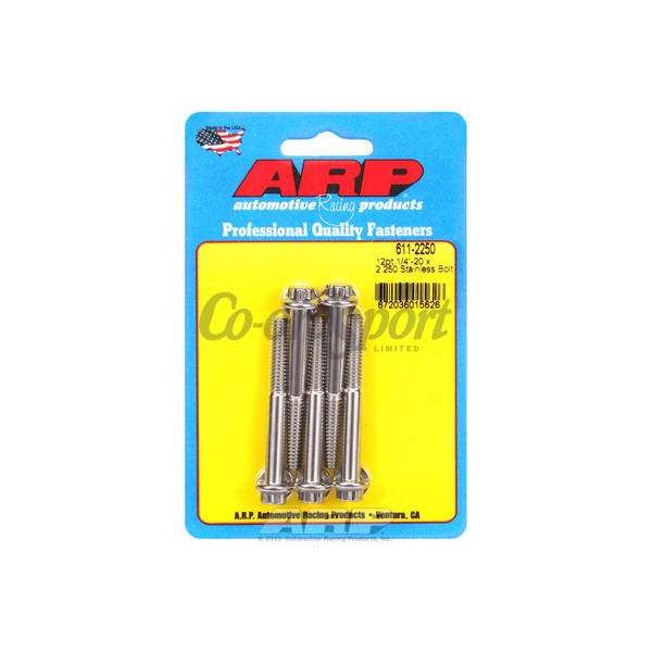 ARP 1/4-20 x 2.250 12pt SS bolts image