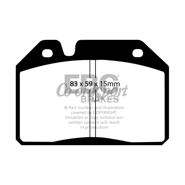 EBC Ultimax OEM Replacement Brake Pads image