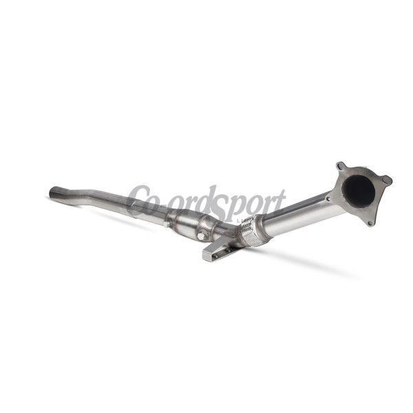 Scorpion Downpipe with a high flow sports catalyst for Audi S3 8P image