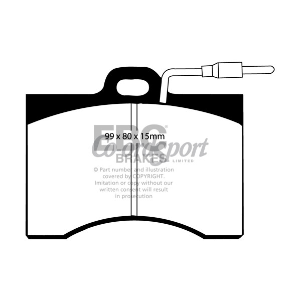 EBC Ultimax OEM Replacement Brake Pads image