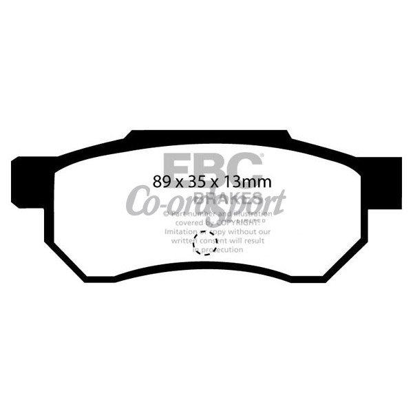 EBC Ultimax OEM Replacement Brake Pads image