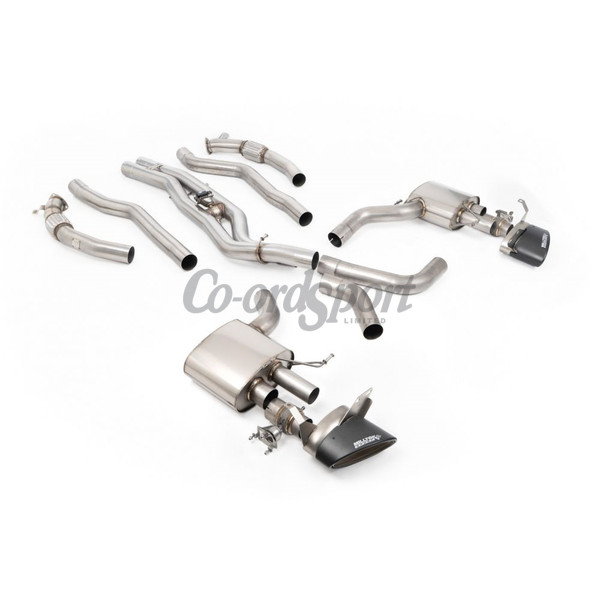 Milltek RS6 C8 Titanium Carbon Tips image