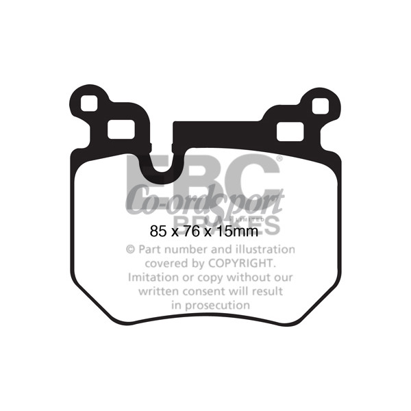 EBC Ultimax OEM Replacement Brake Pads image