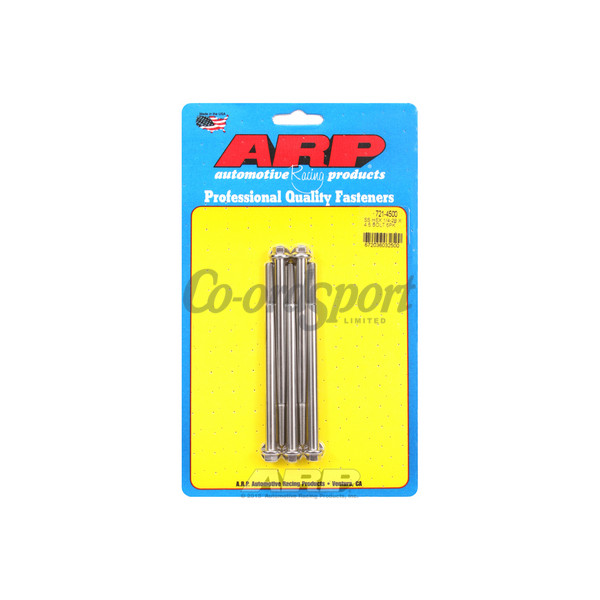 ARP 1/4-28 x 4.500 hex SS bolts image