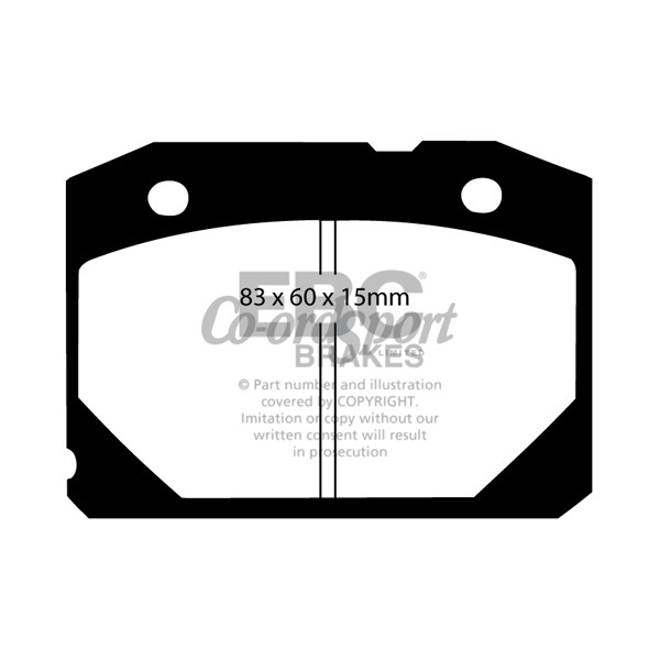 EBC Ultimax OEM Replacement Brake Pads image